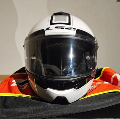 LS2 FF325 STROBE / Modular Helm Weiß & Schwarz NEU!!!