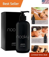 16 Ounce Unscented Massage Oil - Hydrating Fractionated Coconut Oil for Couples