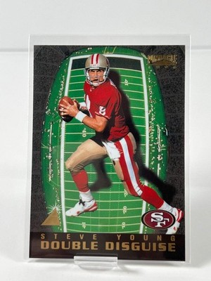 1996 Pinnacle #17 Steve Young Double Disguise