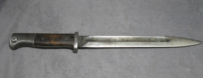 Scarce 1938 German K-98 Bayonet - Maker: Jos. Corts Sn. nice Historical Piece