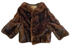 Vintage Mink Fur Cape, Women's, Sleeves and Collar