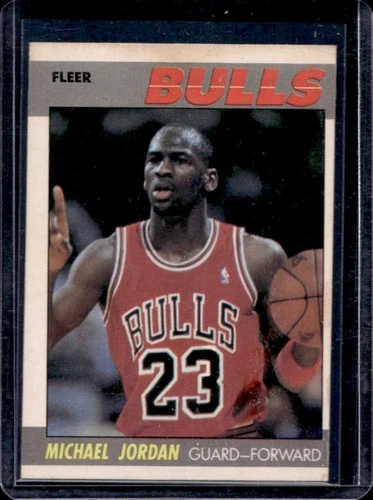 1987-88 Fleer Michael Jordan #59 Bulls