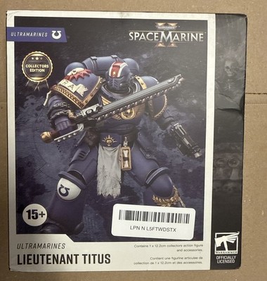 JoyToy Warhammer 40,000 40K Space Marine 2 Lieutenant Titus Collectors Edition