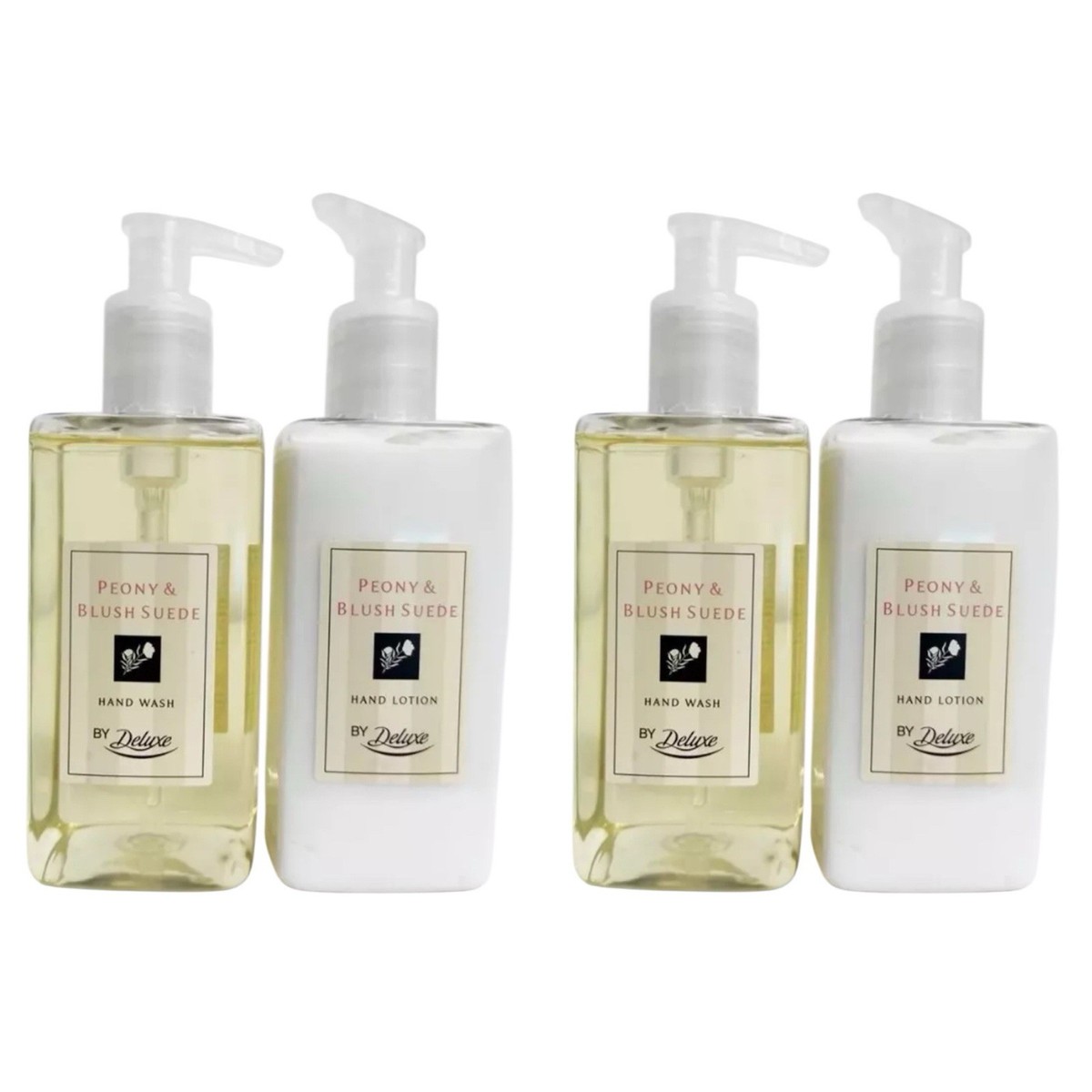 X Deluxe Peony Blush Suede Scented Hand Wash Hand Lotion