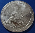 A 2012 Hawaii Volcanoes National Park 5 oz America the Beautiful Bullion Coin