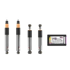 KW Dämpfersatz V2 inox passend für VW KAEFER | 15280046