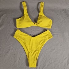 Two Piece Medium Yellow Bikini