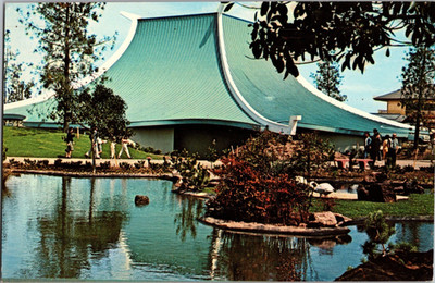 Postcard Sea World Theatre Of The Sea San Diego California Chrome Posted 1972