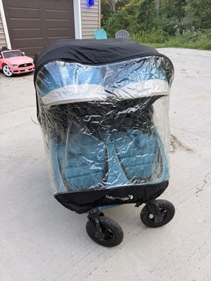Baby jogger city mini GT Double Stroller With All weather Rain Cover