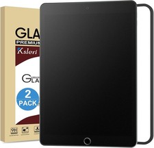 2 Pack Matte Glass Screen Protector for iPad 10.2 inch Anti-Glare Anti-Fingerpri