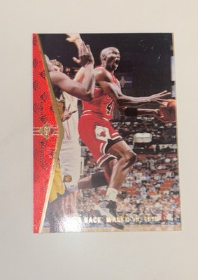 1995 Upper Deck Michael Jordan He s Back MJ1 Basketball Card Extremely Good