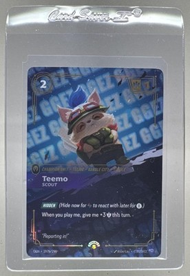 Teemo Scout 2025 Riftbound Origins League of Legends #OGN-197b