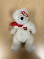 Ty Attic Treasures Collection Amore The Bear White Valentine