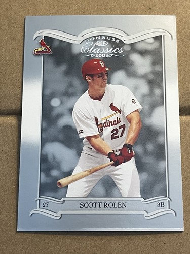 2003 Donruss Classics Scott Rolen #86 card