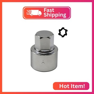 JEUCLEL 538 Wheel Locking Nut Key Compatible with VW VAG