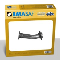 Imasaf Auspuff Zwischenrohr für Mazda 6 2.0 Turbo Diesel 2005-