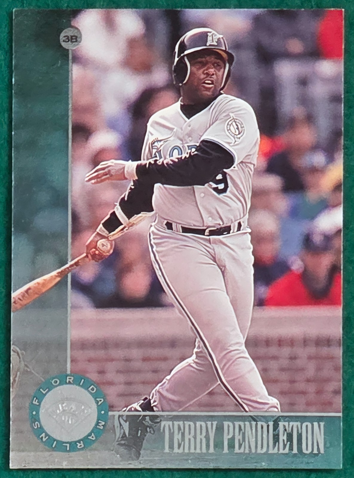 Terry Pendleton -  1996 Leaf #57 - Florida Marlins Baseball Card