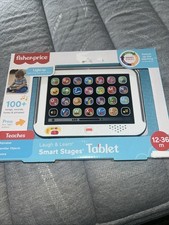 Fisher-Price Laugh  Learn, Smart Stages Tablet. 12-36 Months 100  Songs, Sound