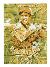 2017 Topps Fire Phil Rizzuto Monikers Gold Minted New York Yankees M-30