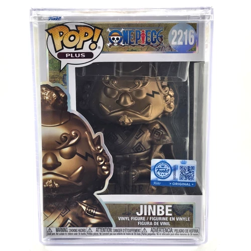 Funko Pop! Vinyl: One Piece #2216 Jinbe Bronze Exclusive W/Protector SEALED