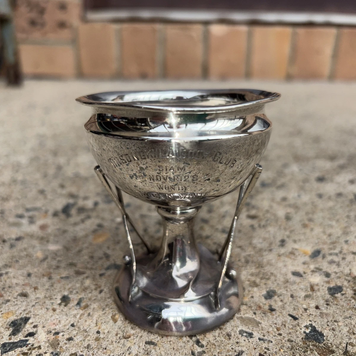 イギリス　アンティーク　スポーツ　シルバー　ゴルフ メダル STERLING sterling silver golf trophy products for sale | eBay