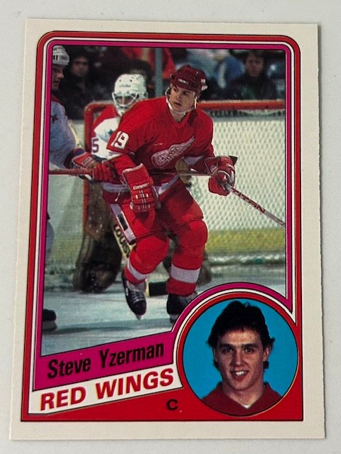 1984-85 O-Pee-Chee RC Steve Yzerman #67 Detroit Red Wings  NRMT-MT - PACK FRESH