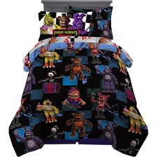 Kids Bedding Super Soft Comforter and Sheet Set with Sham, 5 Piece Twin Size,...