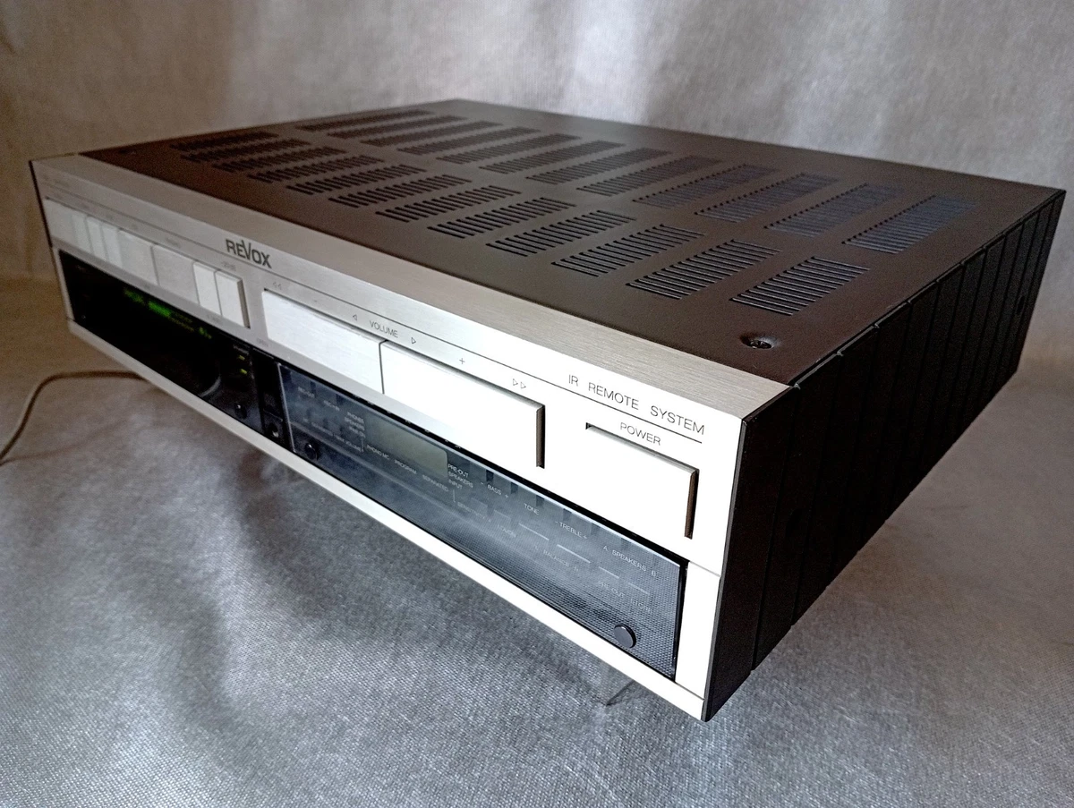 Amplificador integrado Revox B 250 / nuevo / 1988