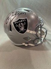 BO JACKSON Signed Raiders Full Size Speed Replica Helmet BO COA
