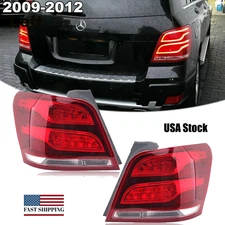 L&R For 2009-2012 Mercedes Benz X204 GLK280 GLK350 GLK300 Rear Tail Lights Lamps