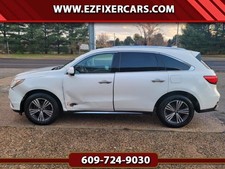 2017 Acura MDX AWD Salvage Rebuildable Repairable Damaged