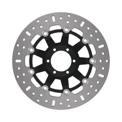 EBC Stl Brake Dsc 9 Bob BLK CTR FRHS for Victory Cross Country 8-Ball 15-16