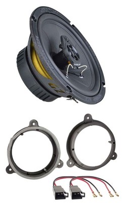 Ground Zero 2-Wege 120Watt 16,5cm Lautsprecher für Renault Captur Laguna Fronttü
