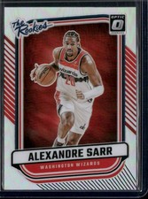 2024-25 Donruss Optic #2 Alexandre Sarr The Rookies Fast Break Holo