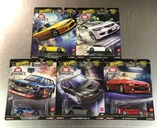 HOT WHEELS 2025 RONIN RUN II CAR CULTURE ( SET OF 5 ) HONDA CIVIC NISSAN TOYOTA