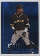 2022 Bowman Heritage Chrome Prospects Blue Refractor /99 Rosman Verdugo 16it