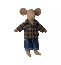 Maileg Light Brown Dad Mouse NEW