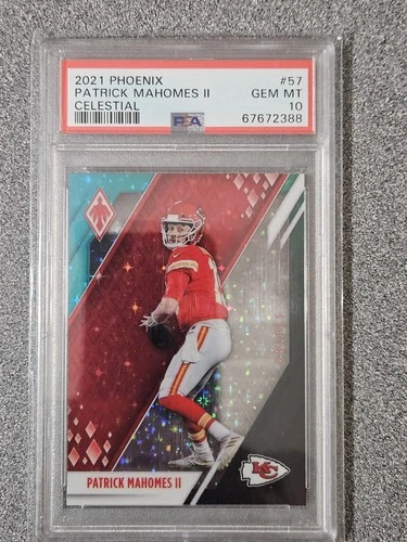 2021 Phoenix Patrick Mahomes II Celestial PSA 10