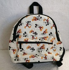 BioWorld Disney Mickey Mouse Mini Backpack Mickey All Print 10" Excellent