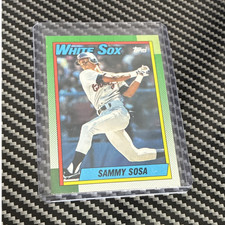 Topps 1990 Sammy Sosa Rookie Base Set Chicago White Sox #692 Baseball Card. rookie card picture