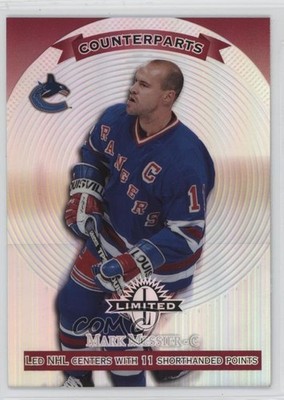1997 Donruss Limited Counterparts Exposure Mark Messier Dino Ciccarelli HOF n1u