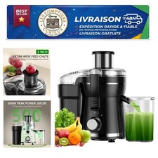 Airon Juicer Machine 500W Centrifugal Juice Extractor 3-Speed