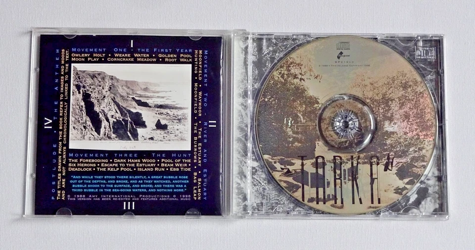 Anthony Phillips & Harry Williamson - Tarka (Reissue CD 1996) - Bild 2 von 3