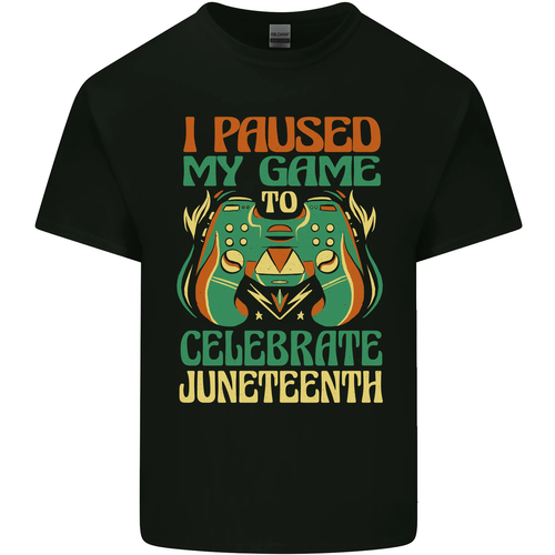 Juneteenth Gamer Gaming Video Games Kids T-Shirt Boys Girls - Picture 16 of 72