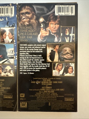 Star Wars Trilogy (VHS, 1997, Special Edition) - Bild 13 von 18