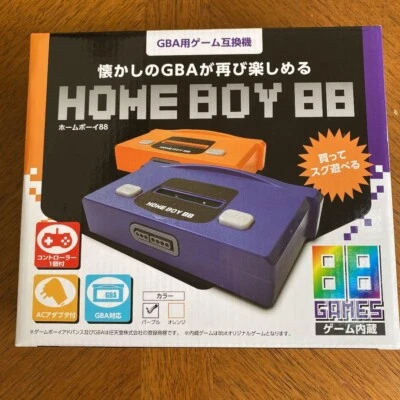 HOME BOY 88 GBA Compatible machine Orange Gameboy Advance TV Console Japan New