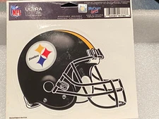 1 Wincraft 5" X 4" Pittsburgh Steelers Removable/Reusable Decal *NEW* BT3