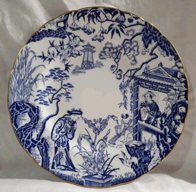 Royal Crown Derby, Mikado, 8,5'' Ely geformter Salatteller, um 1988