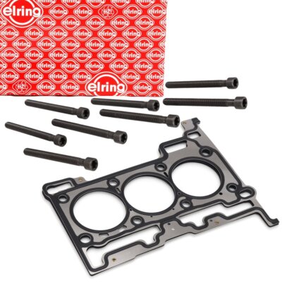 ELRING Zylinderkopfdichtung+ Schrauben Satz für FORD FIESTA FOCUS 1.0 EcoBoost