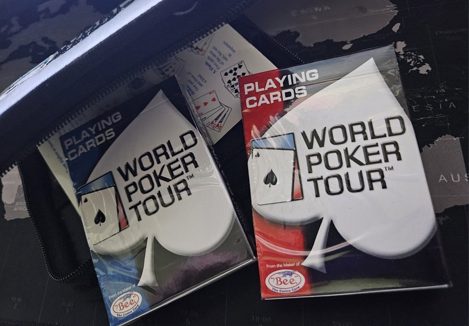 2004 World Poker Tour BEE Playing Cards New In Travel Case. eBay